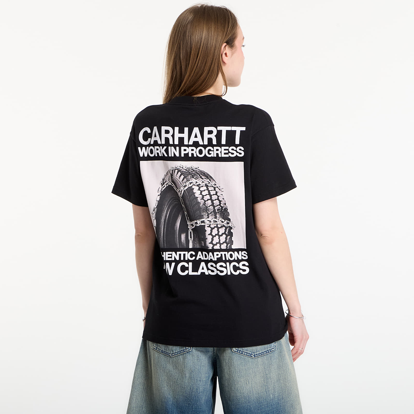 Férfi pólok Carhartt WIP S/S Sean Hamilton 03 T-Shirt UNISEX Black