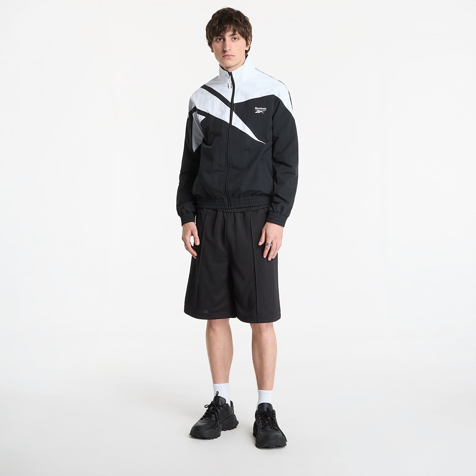 Herrenjacken Reebok Cl F Fr Tracktop Night Black/ Classic White