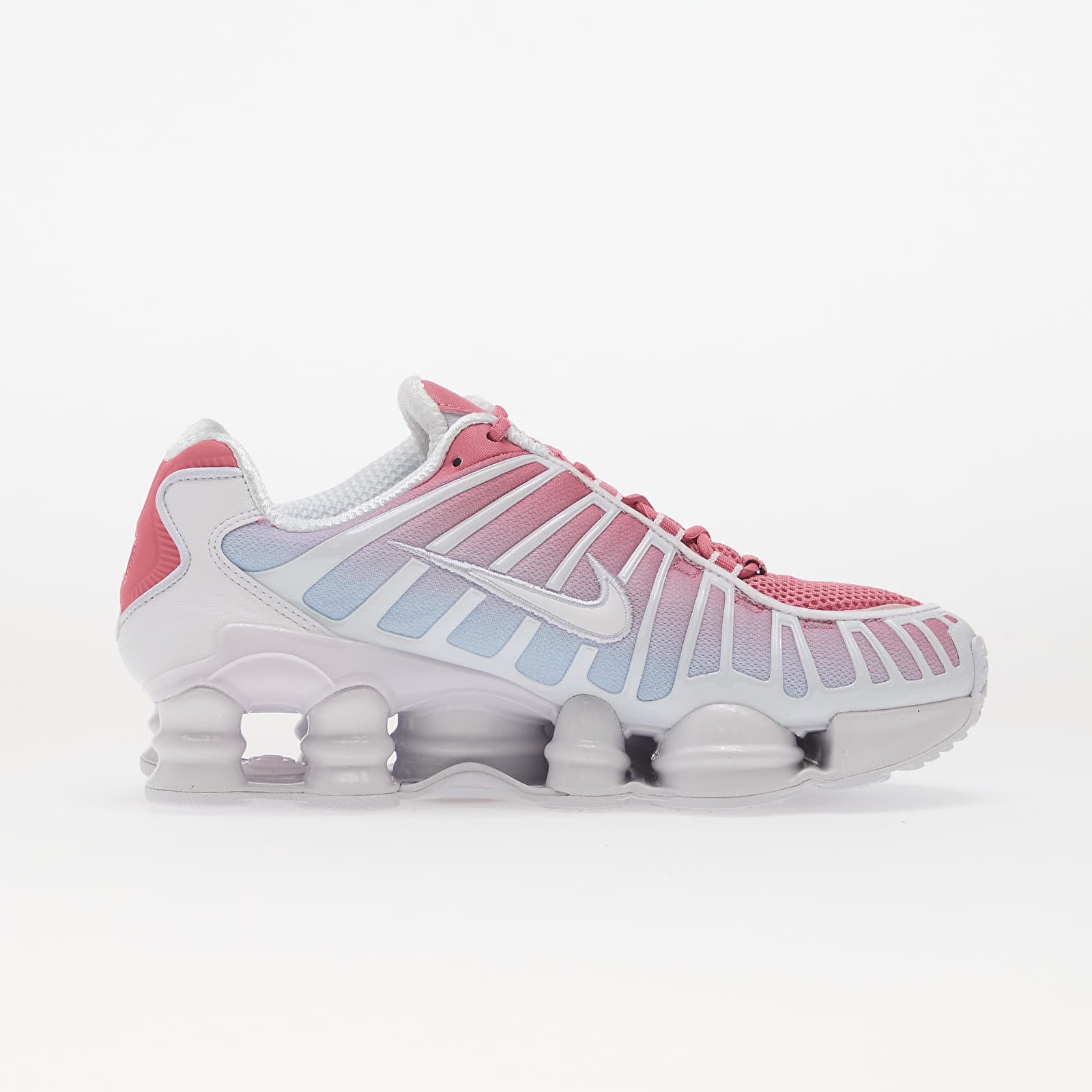 Women's sneakers and shoes Nike Shox TL Fade White/ Football Grey-Peony