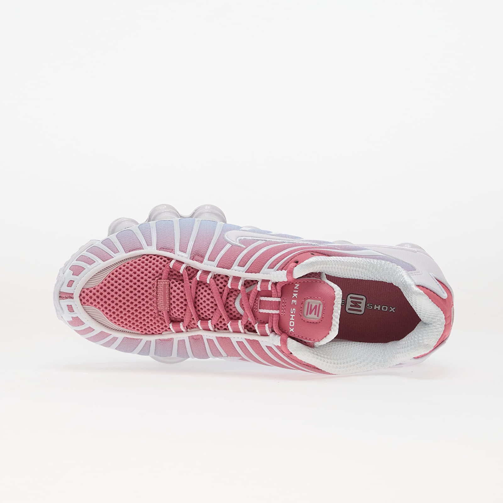 Women's sneakers and shoes Nike Shox TL Fade White/ Football Grey-Peony
