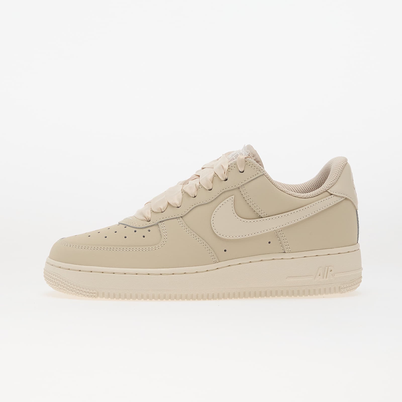Women's sneakers and shoes Nike Air Force 1 Retro Premium Oatmeal/ Pale Ivory-Oatmeal