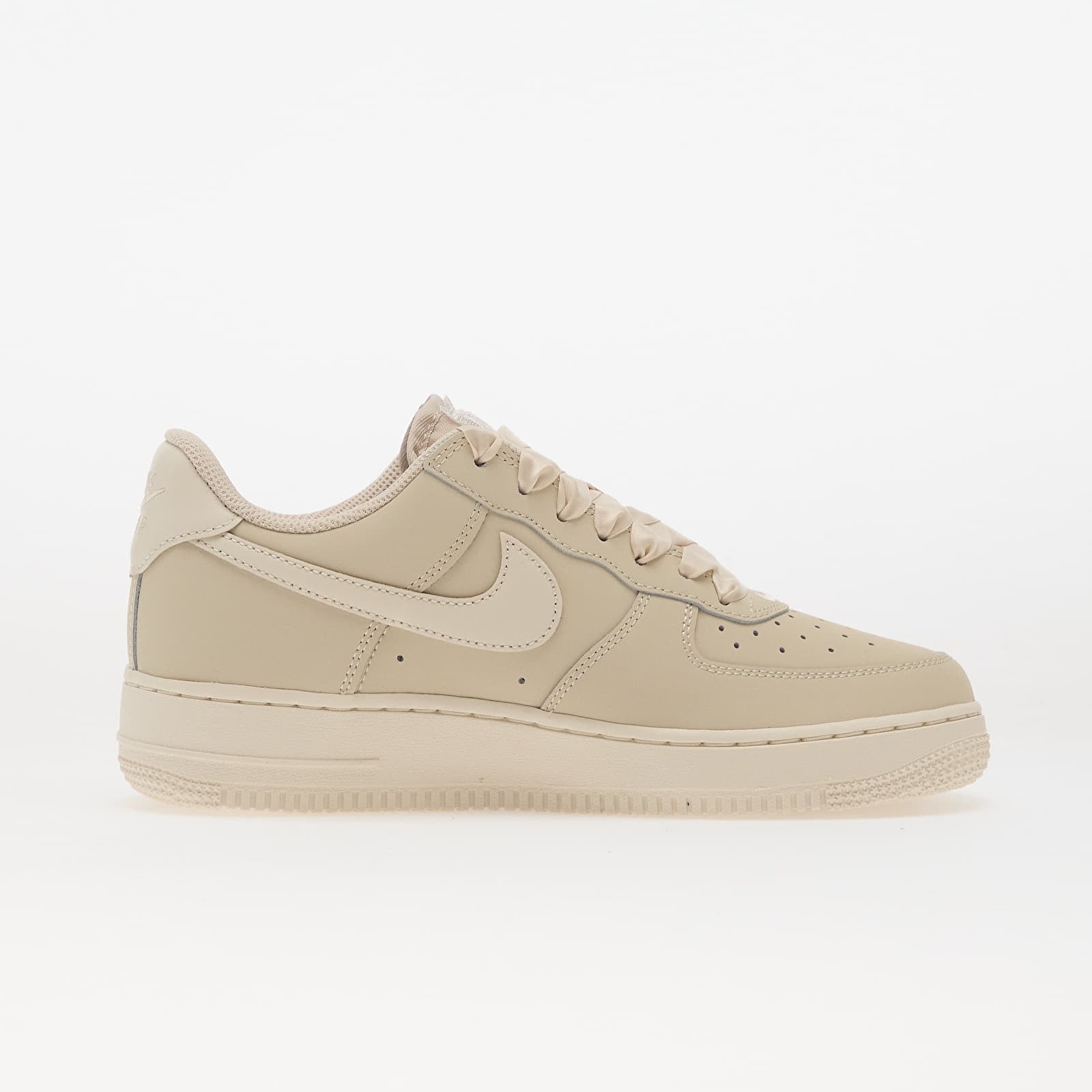 Women's sneakers and shoes Nike Air Force 1 Retro Premium Oatmeal/ Pale Ivory-Oatmeal