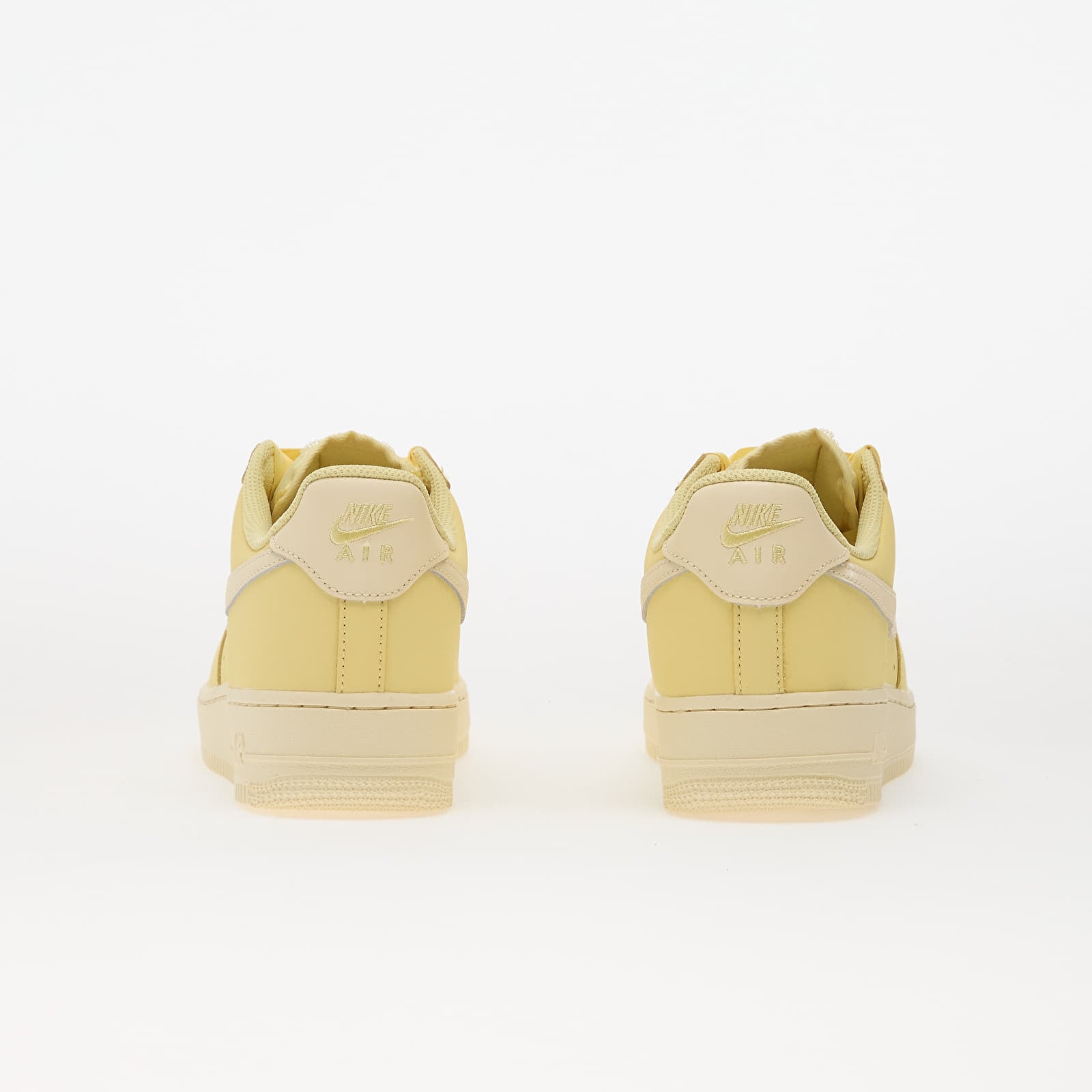 Women's sneakers and shoes Nike Air Force 1 Retro Premium Soft Yellow/ Sunbleach-Soft Yellow