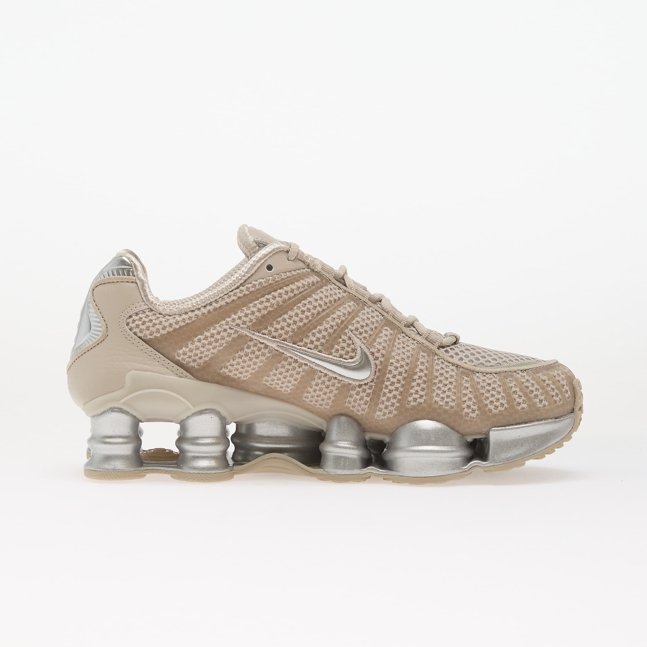 Nike Sneakers Nike Shox TL Cream Ii/ Metallic Silver-Black EUR 44.5 - 3