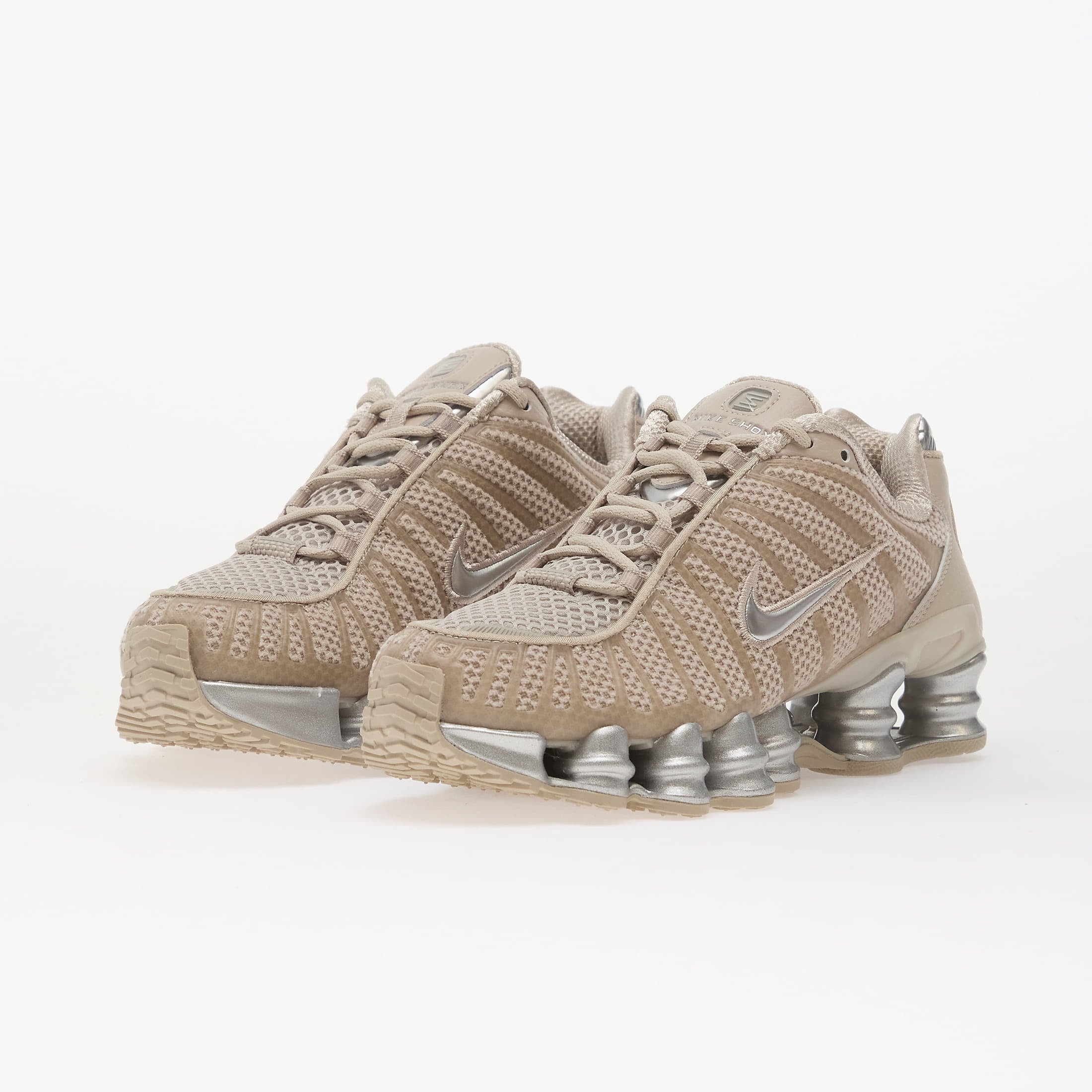 Nike Sneakers Nike Shox TL Cream Ii/ Metallic Silver-Black EUR 44.5 - 6