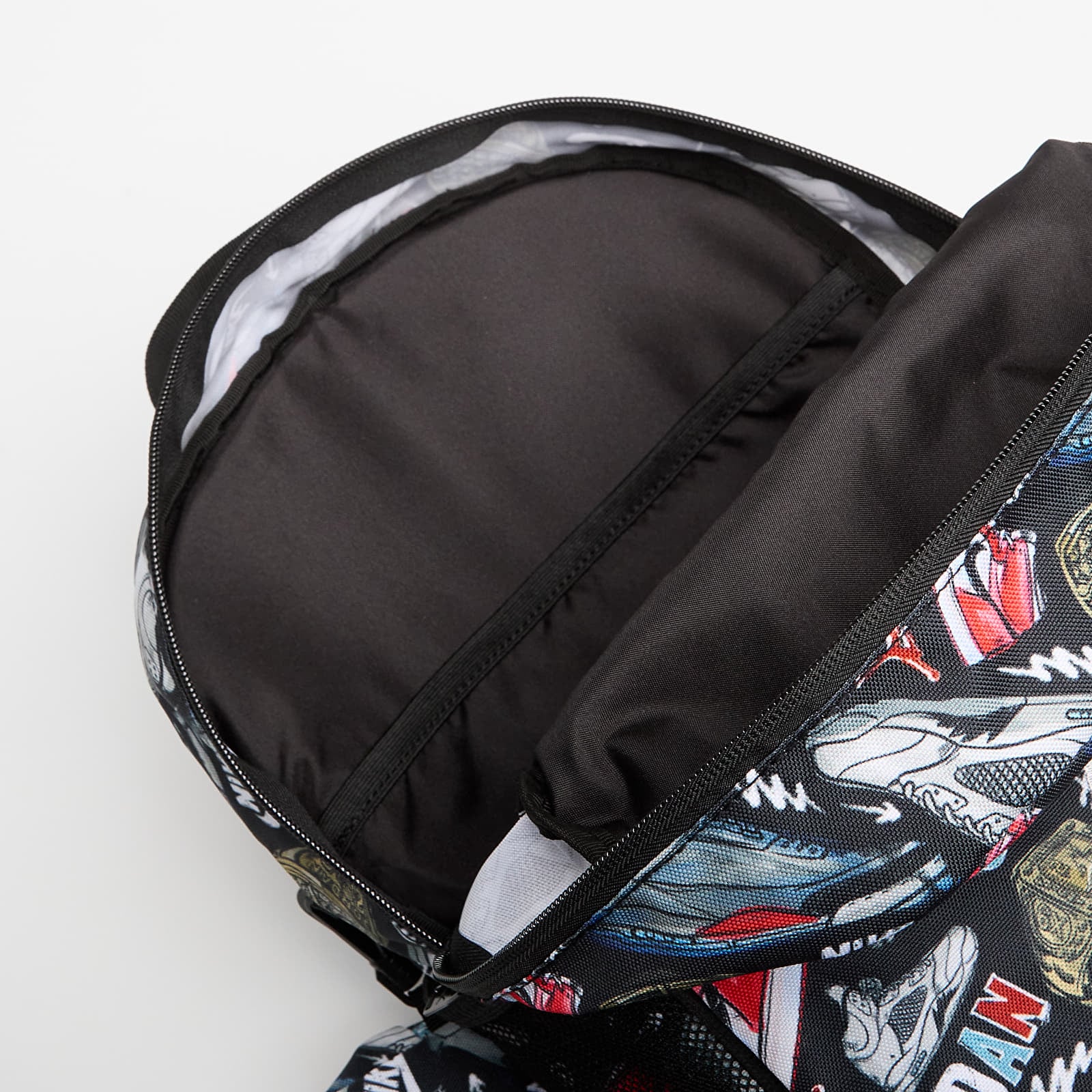 Heren rugzakken Jordan Air Raid Backpack Black(Gym Red)