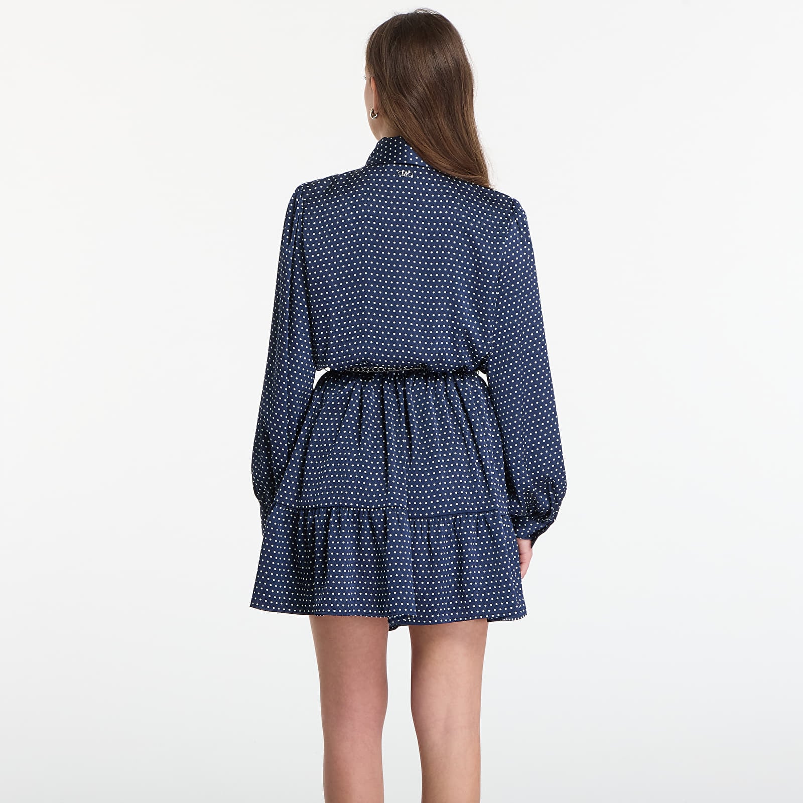 Dresses Michael Kors Dot Ls Mini Dress Midnight Blue