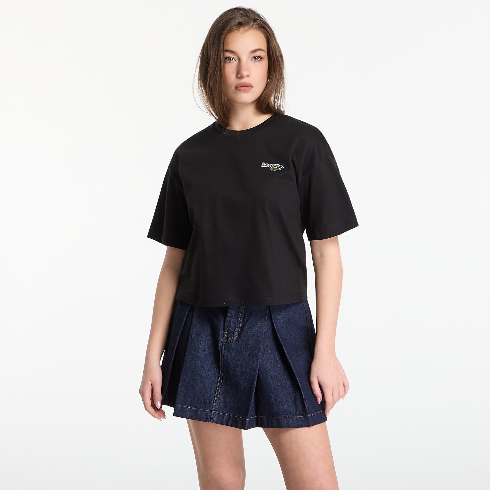 T-shirts LACOSTE Tee-Shirt Black