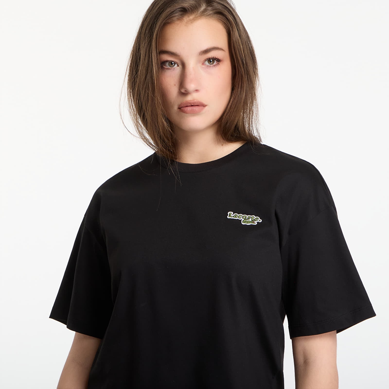 T-shirts LACOSTE Tee-Shirt Black