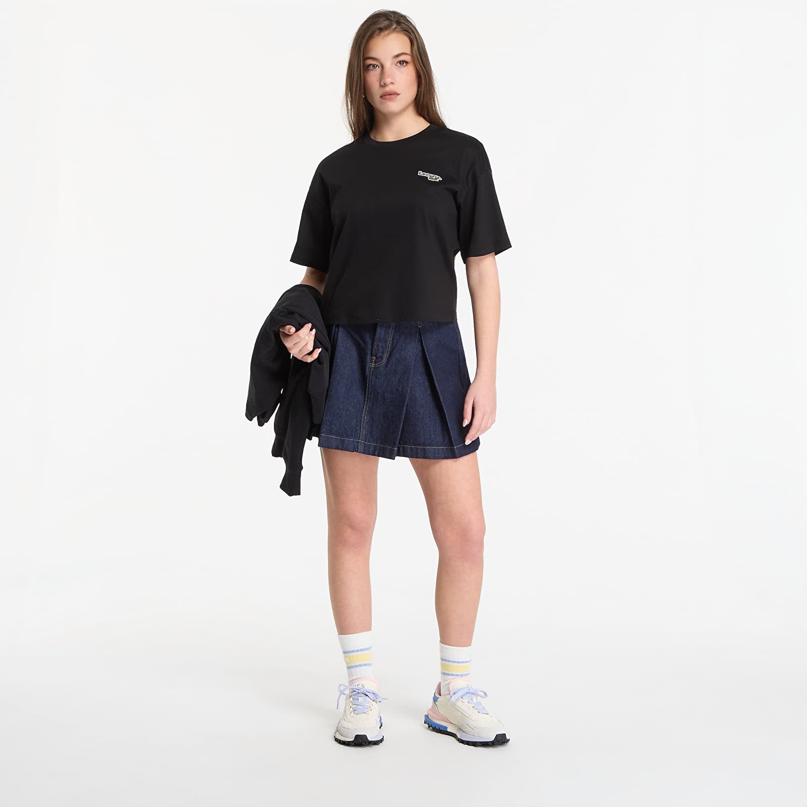 T-shirts LACOSTE Tee-Shirt Black