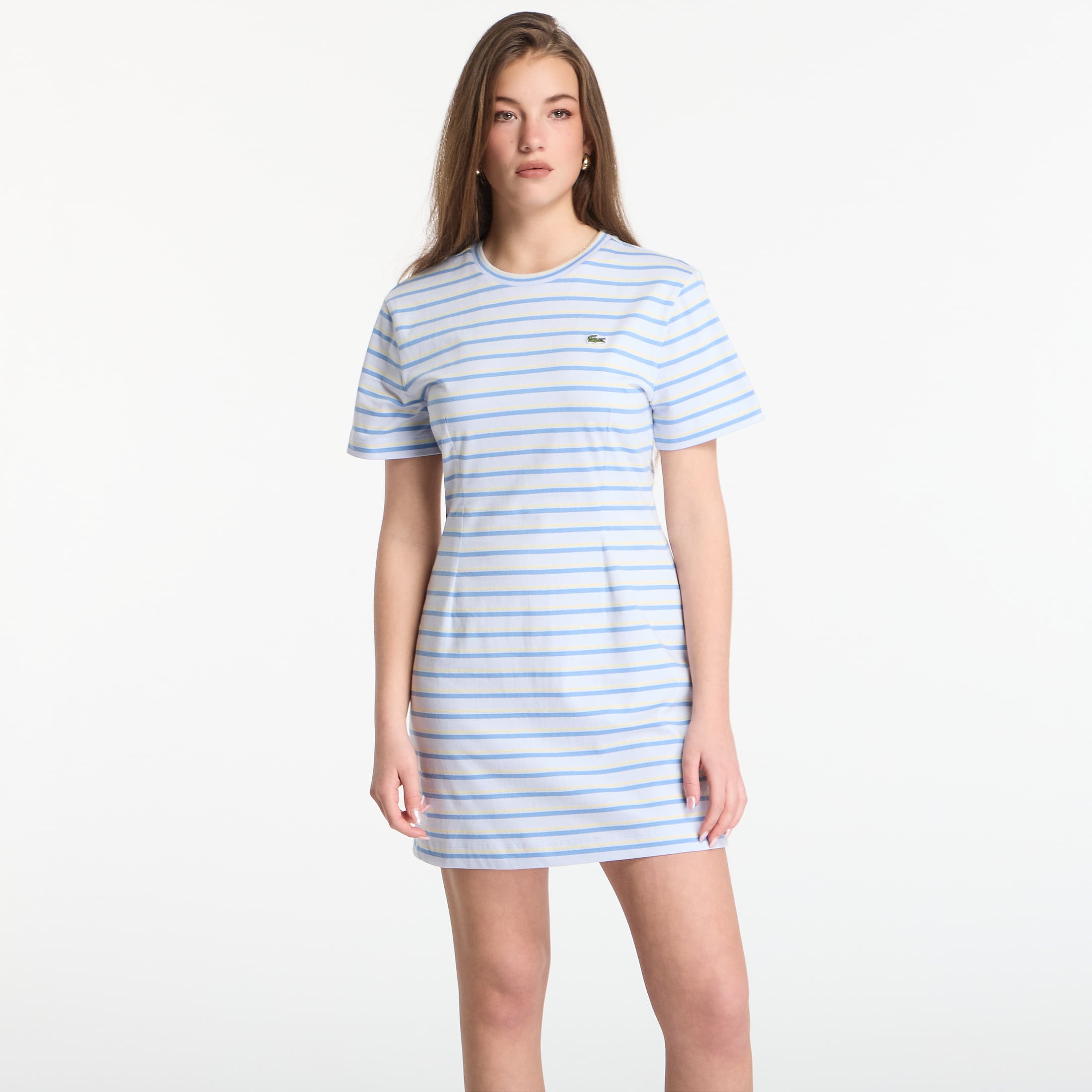 LACOSTE Dress Phoenix Blue/ Turquin Blue-Yellow 38