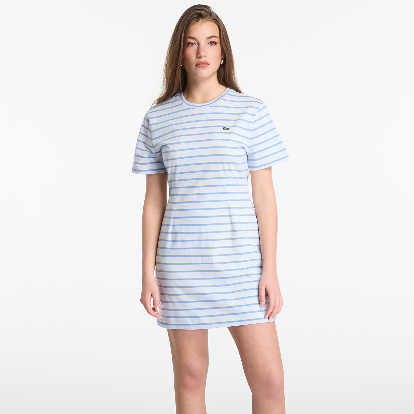 Dresses LACOSTE Dress Phoenix Blue/ Turquin Blue-Yellow