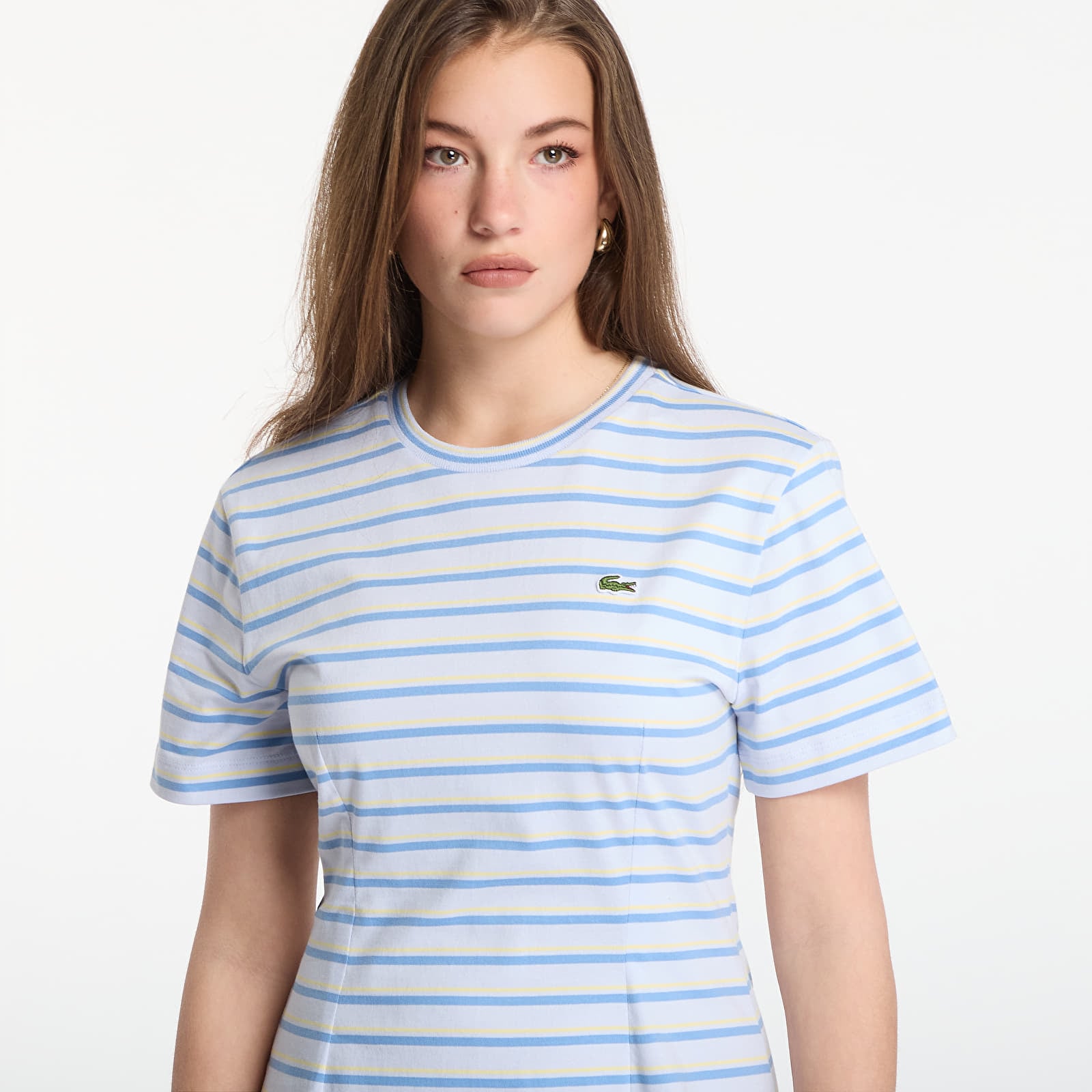 Dresses LACOSTE Dress Phoenix Blue/ Turquin Blue-Yellow