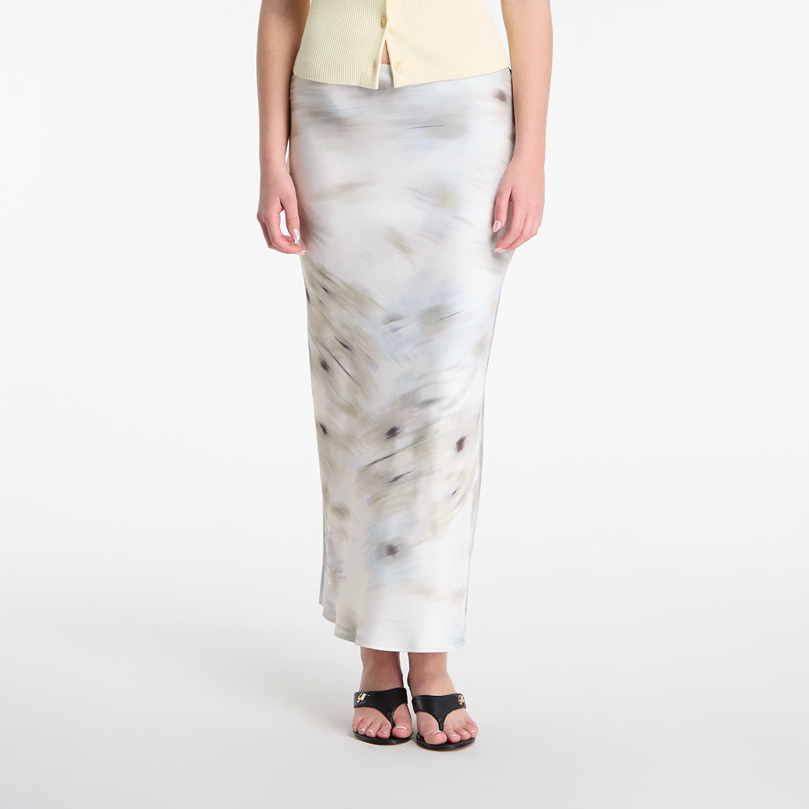 Skirts Samsøe Samsøe Saagneta Long Skirt Botanical Green