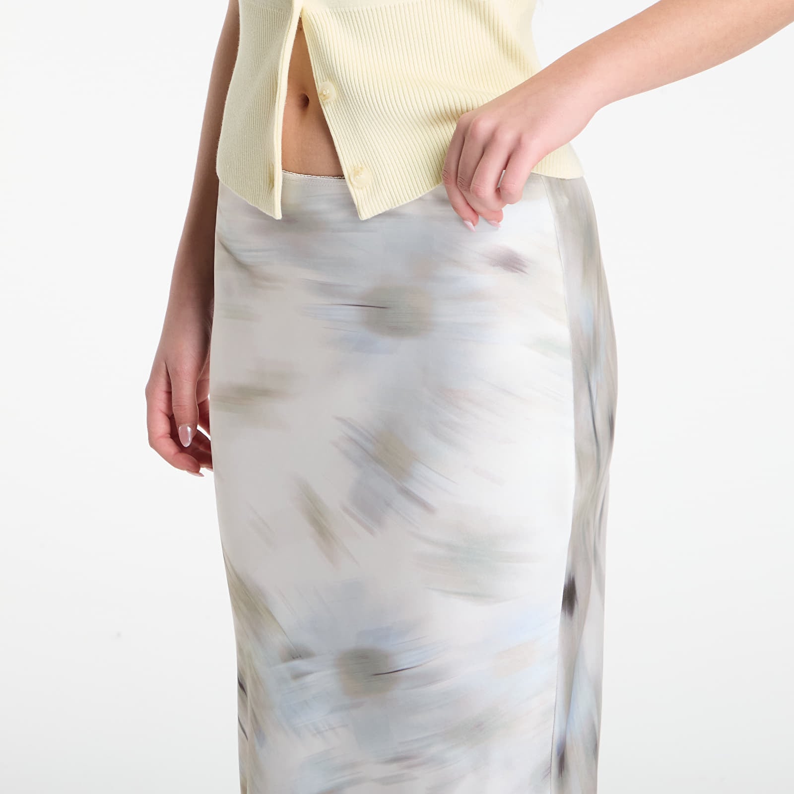 Skirts Samsøe Samsøe Saagneta Long Skirt Botanical Green