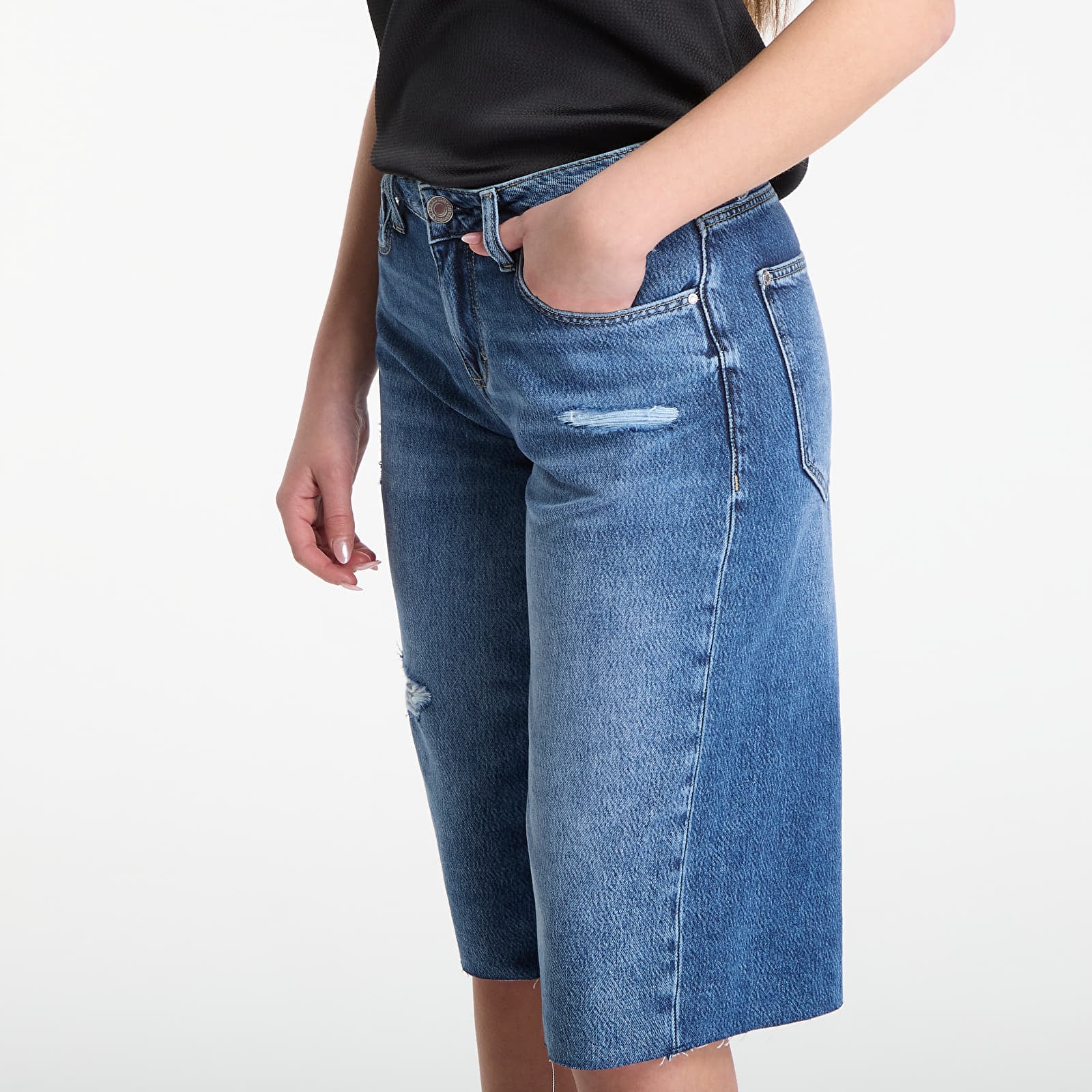 Shorts GUESS Baggy Bermuda Deep Dive Destroy