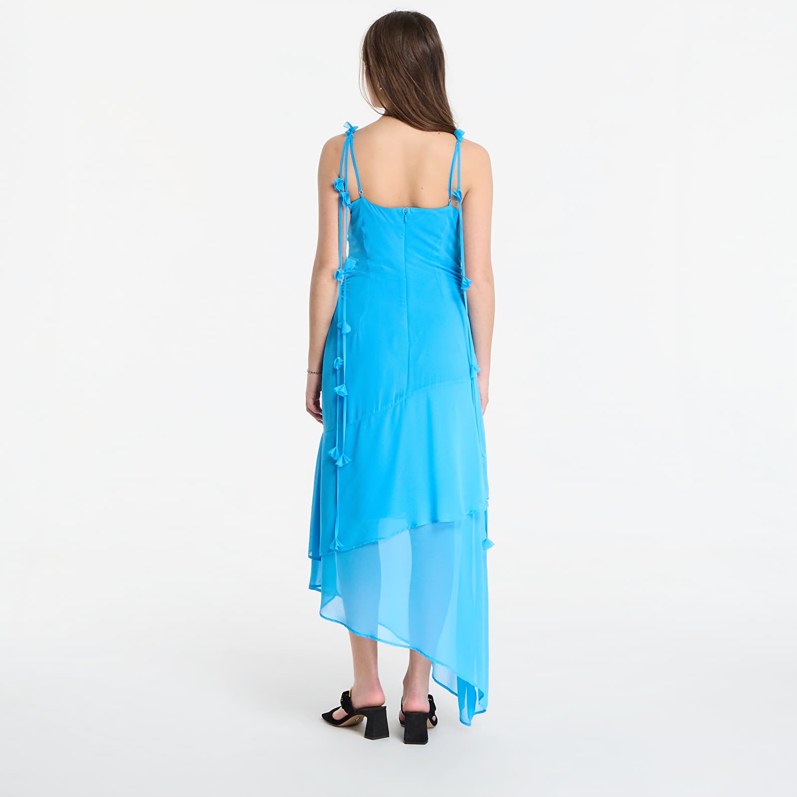 Klänningar GUESS Sl Stefani Dress Hydra Blue