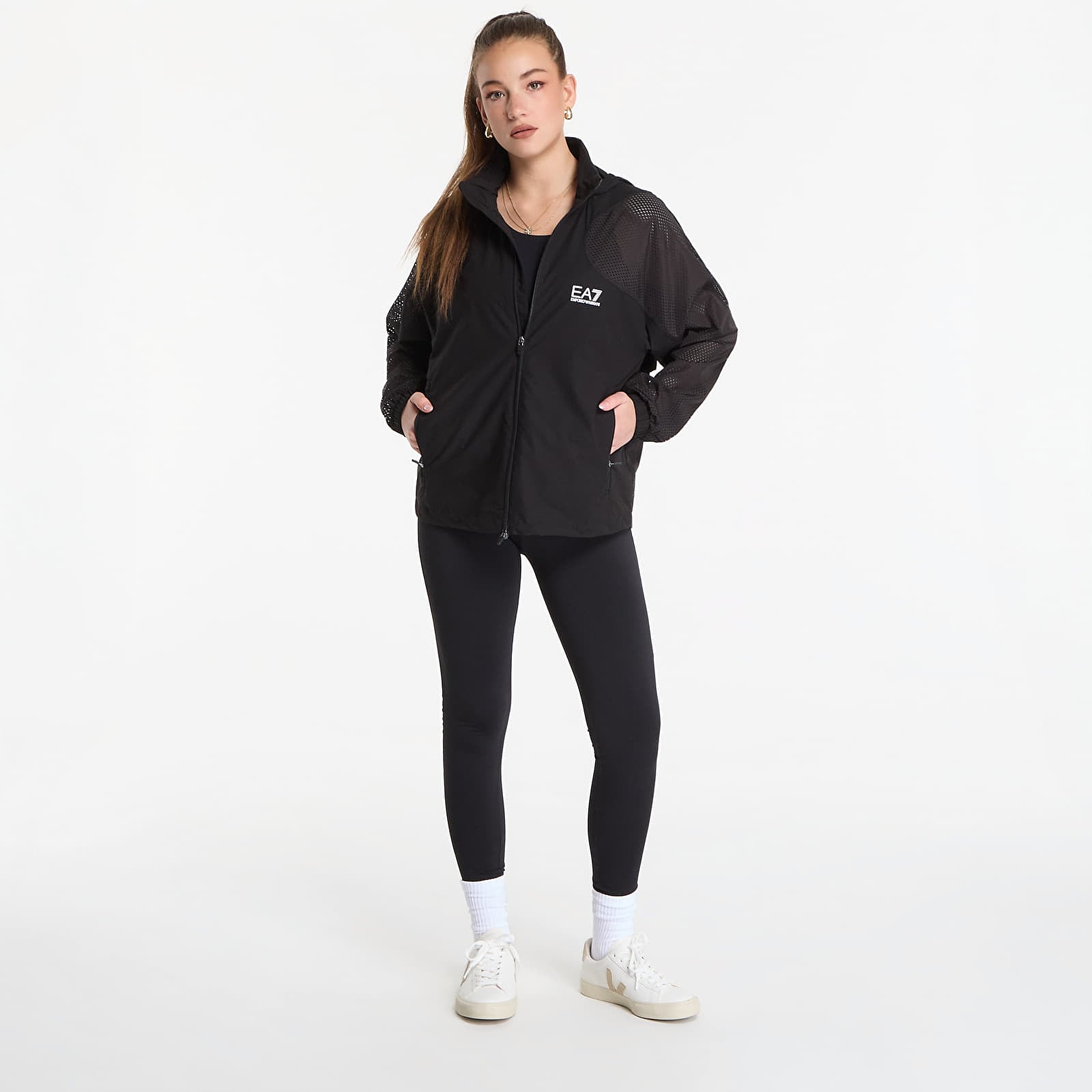 Geci EA7 Emporio Armani Ventus7 Blouson Jacket Black