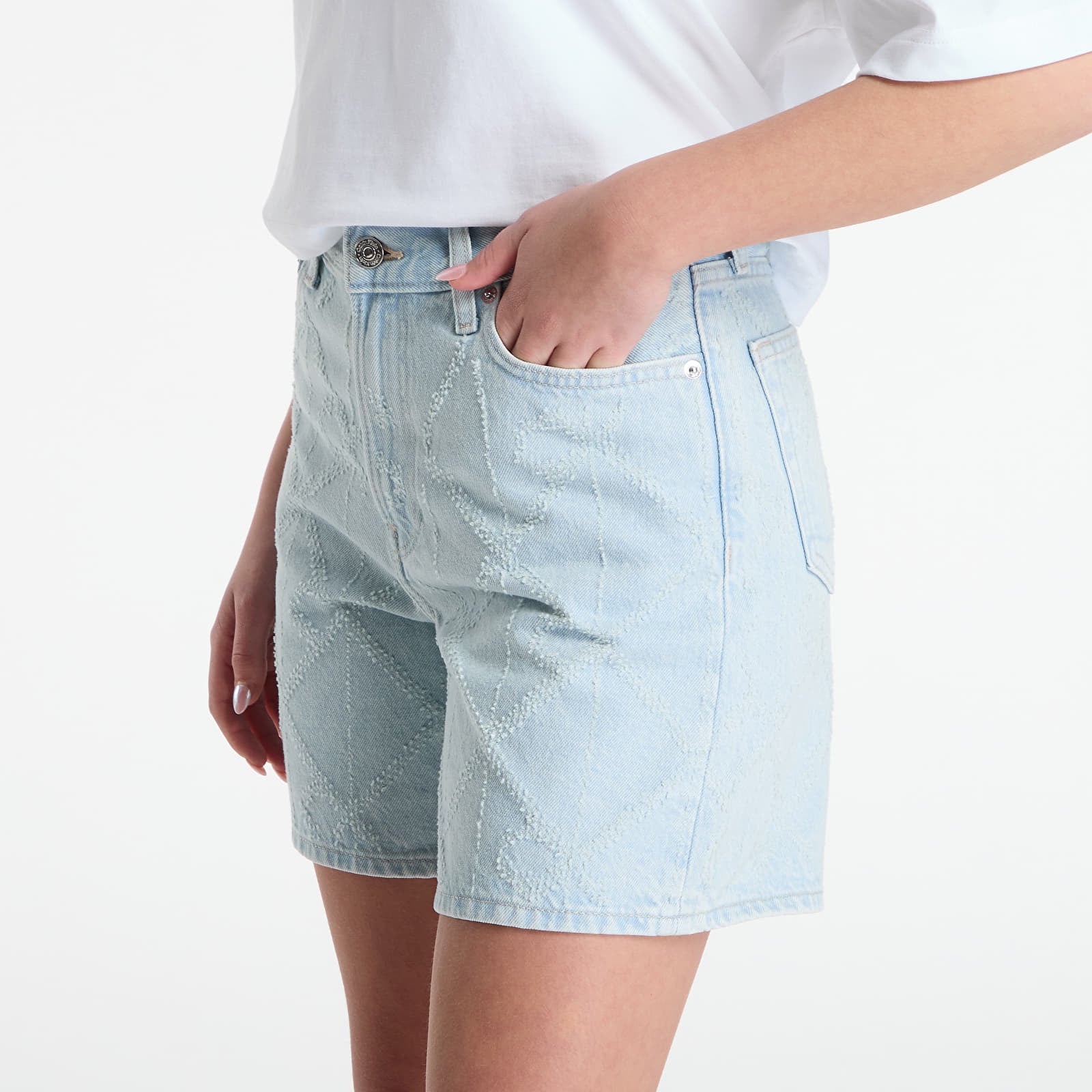 Shorts Calvin Klein Jeans 90S 6 In Short Needlepunch Ck Tropic