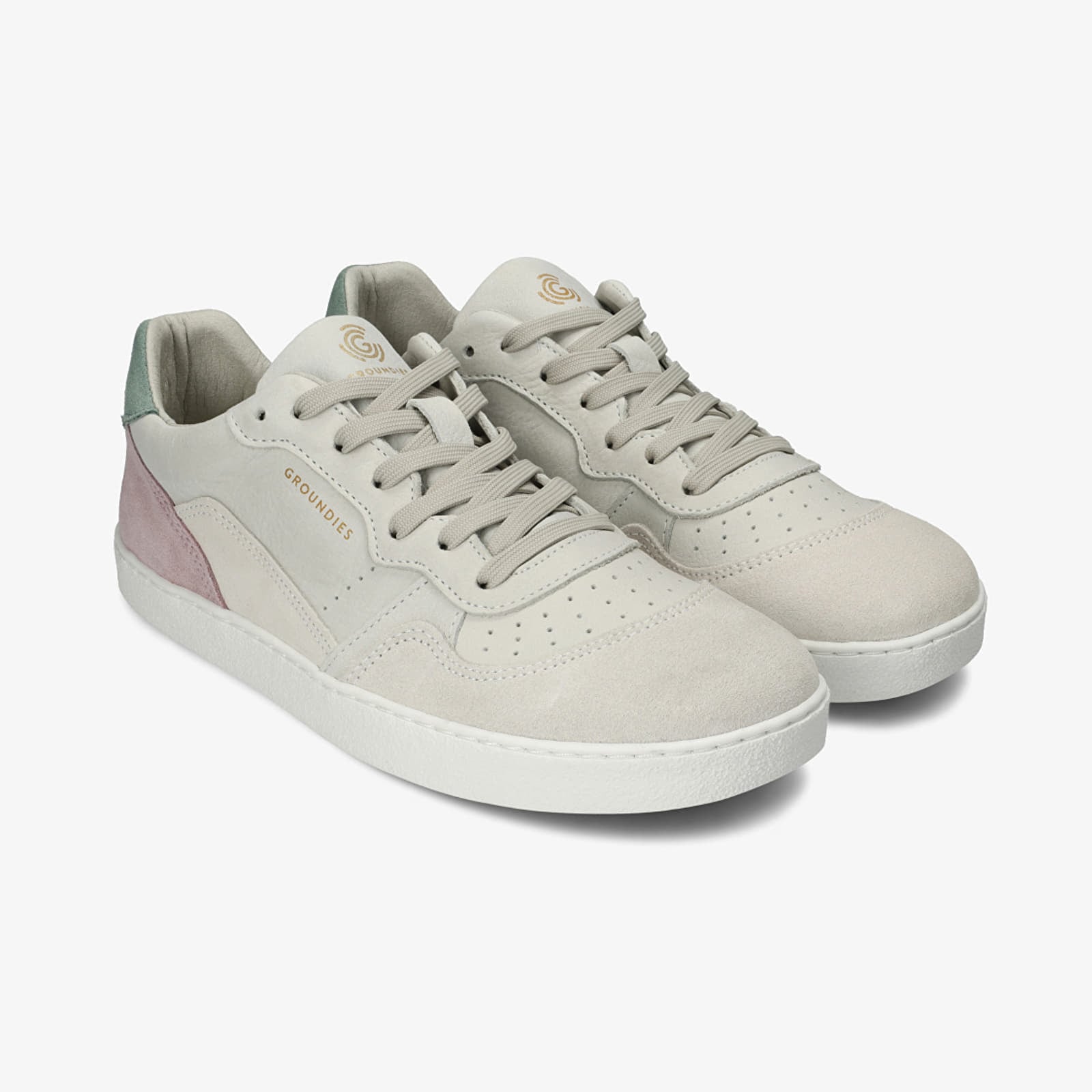 Apavi Groundies Nova GS1 Beige/ Pink