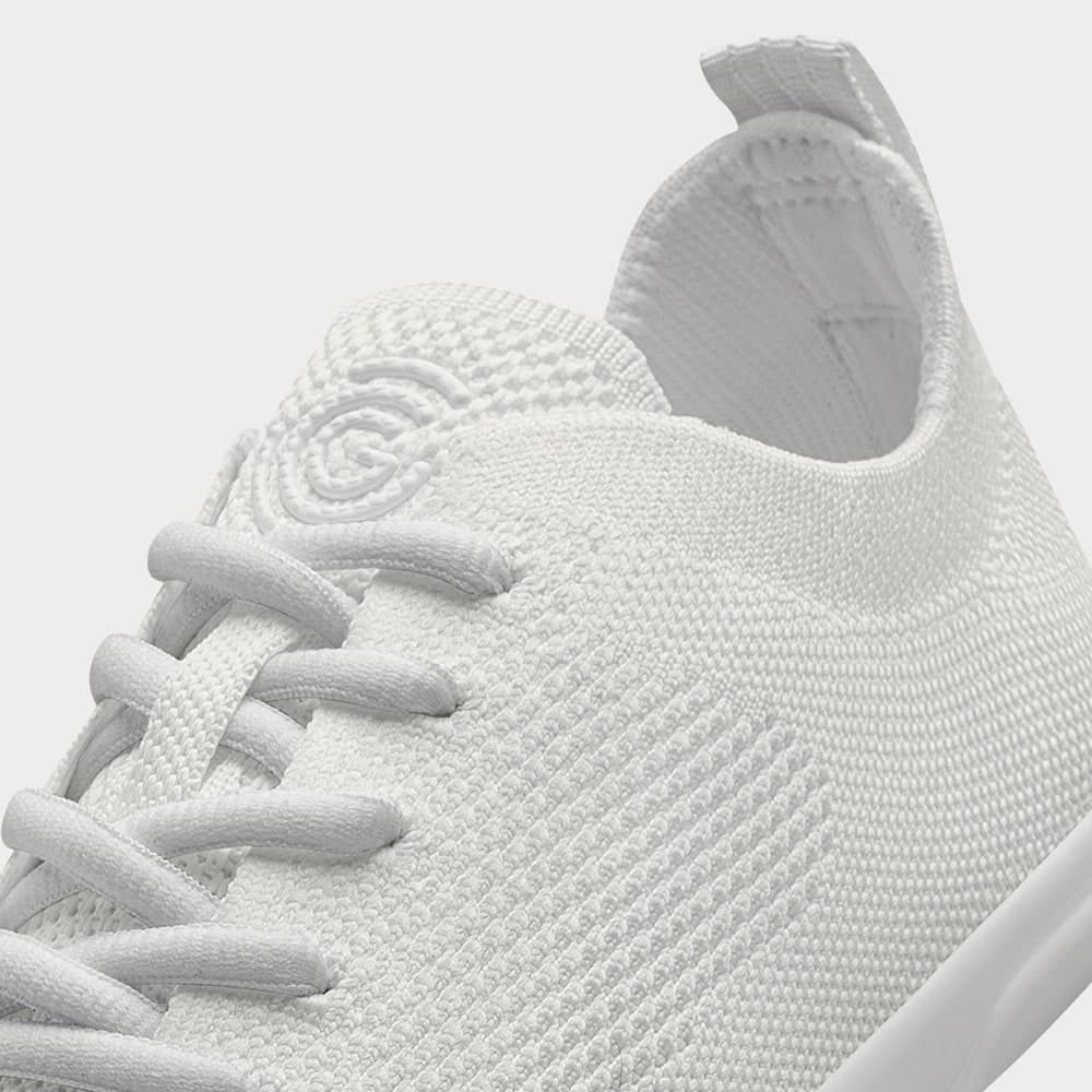 Vīriešu čības un apavi Groundies Active Knit Men White