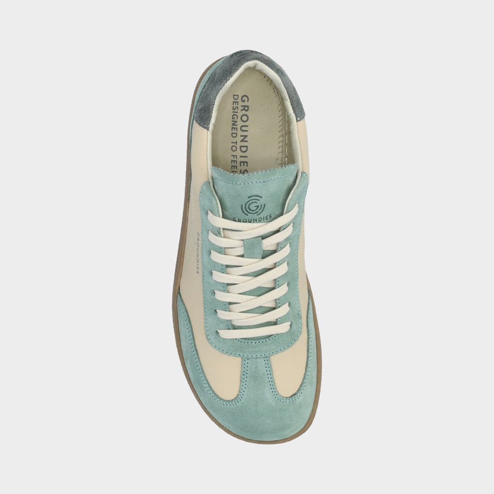 Chaussures et baskets femme Groundies Panama Women Beige/ Green