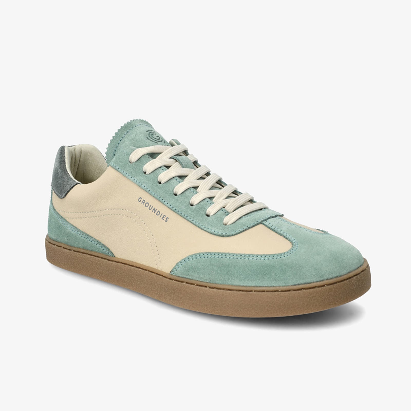Chaussures et baskets femme Groundies Panama Women Beige/ Green