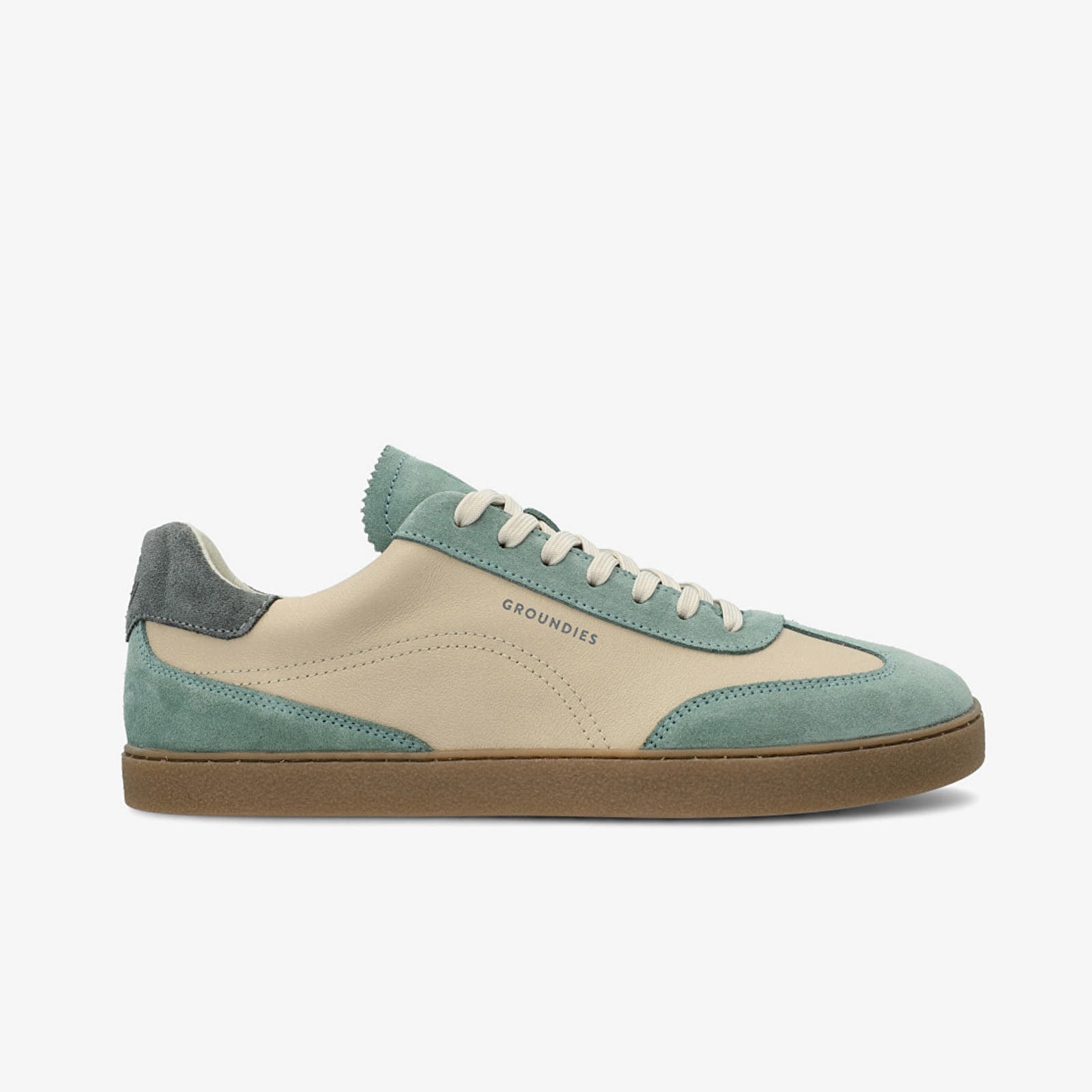 Férfi cipők Groundies Panama Men Beige/ Green