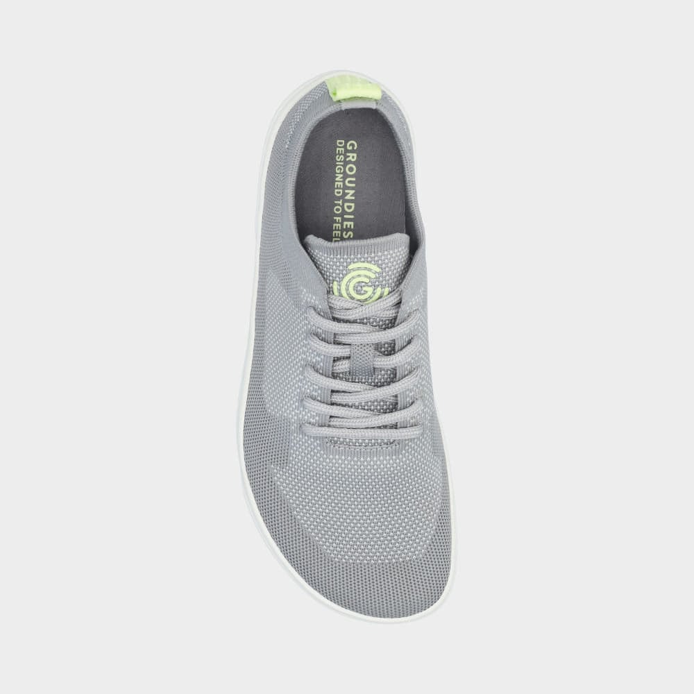 Women's sneakers and shoes Groundies Active Knit Women Stone/ Lime