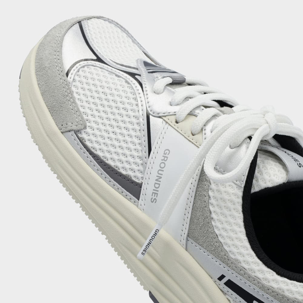 Women's sneakers and shoes Groundies Starlite 2.0 Women White/ Silver/ Black