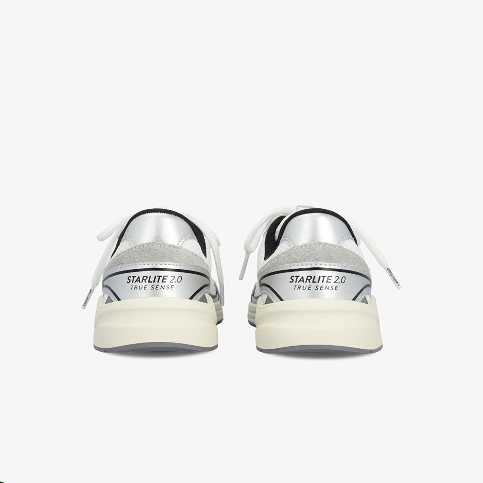 Women's sneakers and shoes Groundies Starlite 2.0 Women White/ Silver/ Black