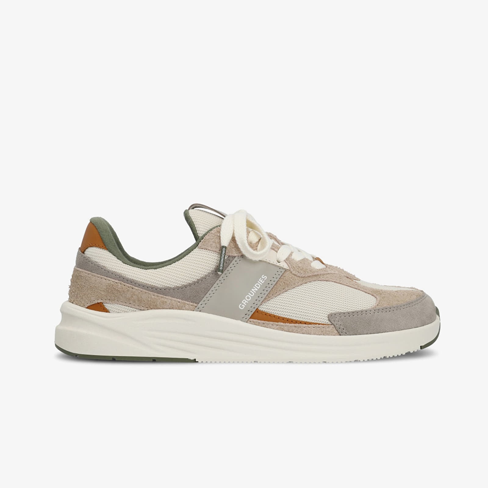 Women's sneakers and shoes Groundies Starlite 2.0 Women Beige/ Caramel