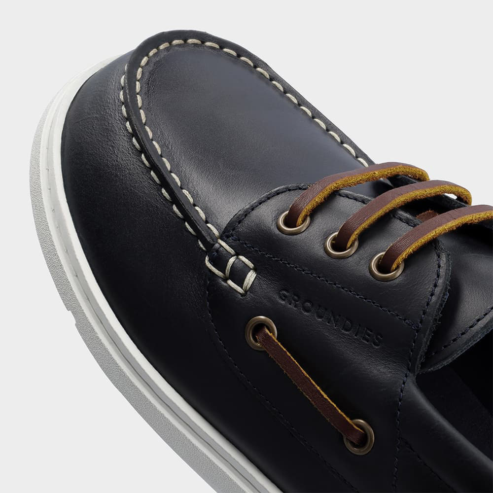 Sneakers og sko til mænd Groundies Tide Men Navy/ Chalk