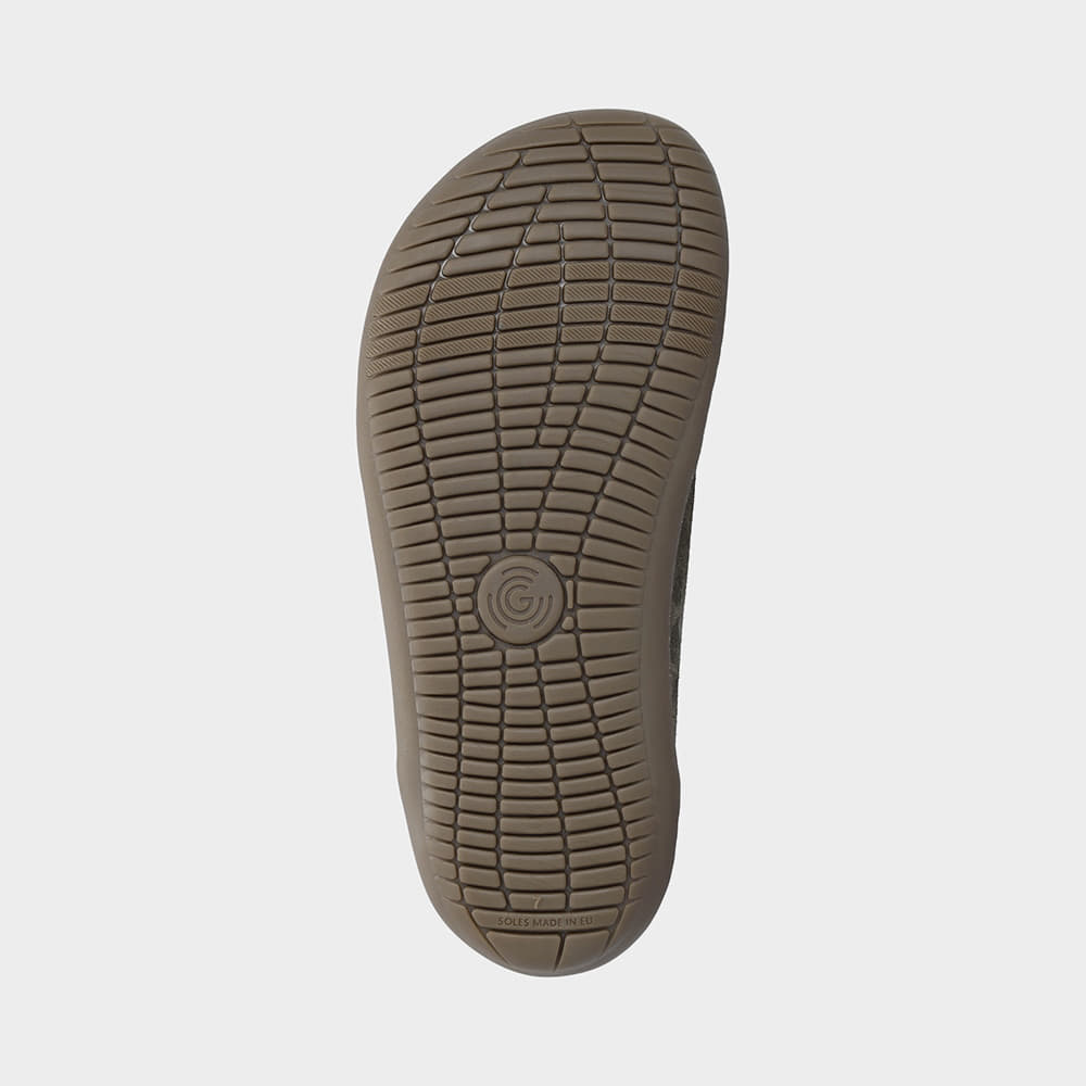 Férfi cipők Groundies Cricket Barefoot+ Men Khaki