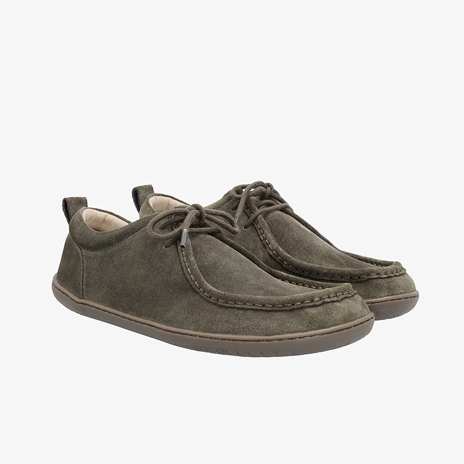 Women's sneakers and shoes Groundies Cricket Barefoot+ Women Khaki