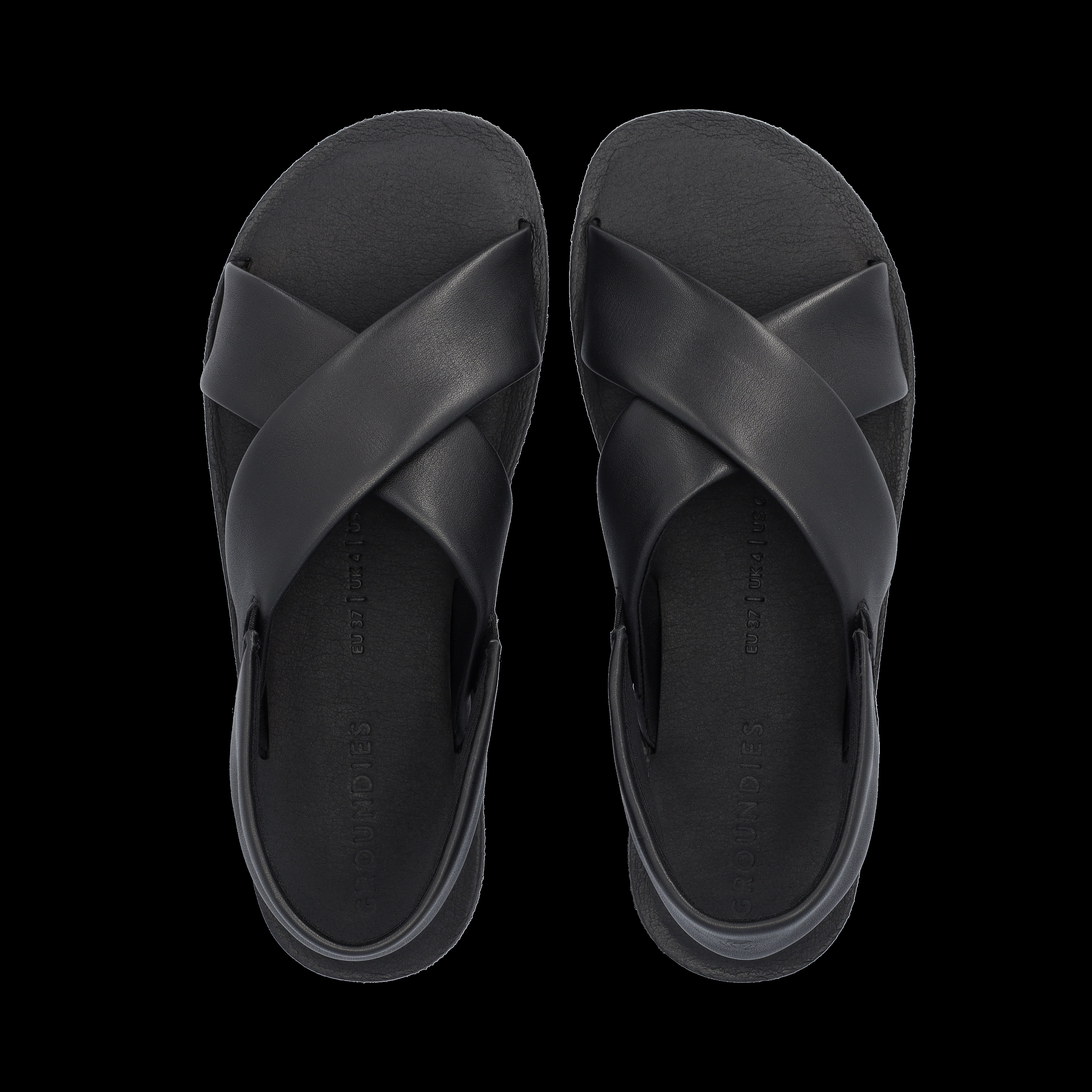 Sneakers Groundies Verona Women Black EUR 38