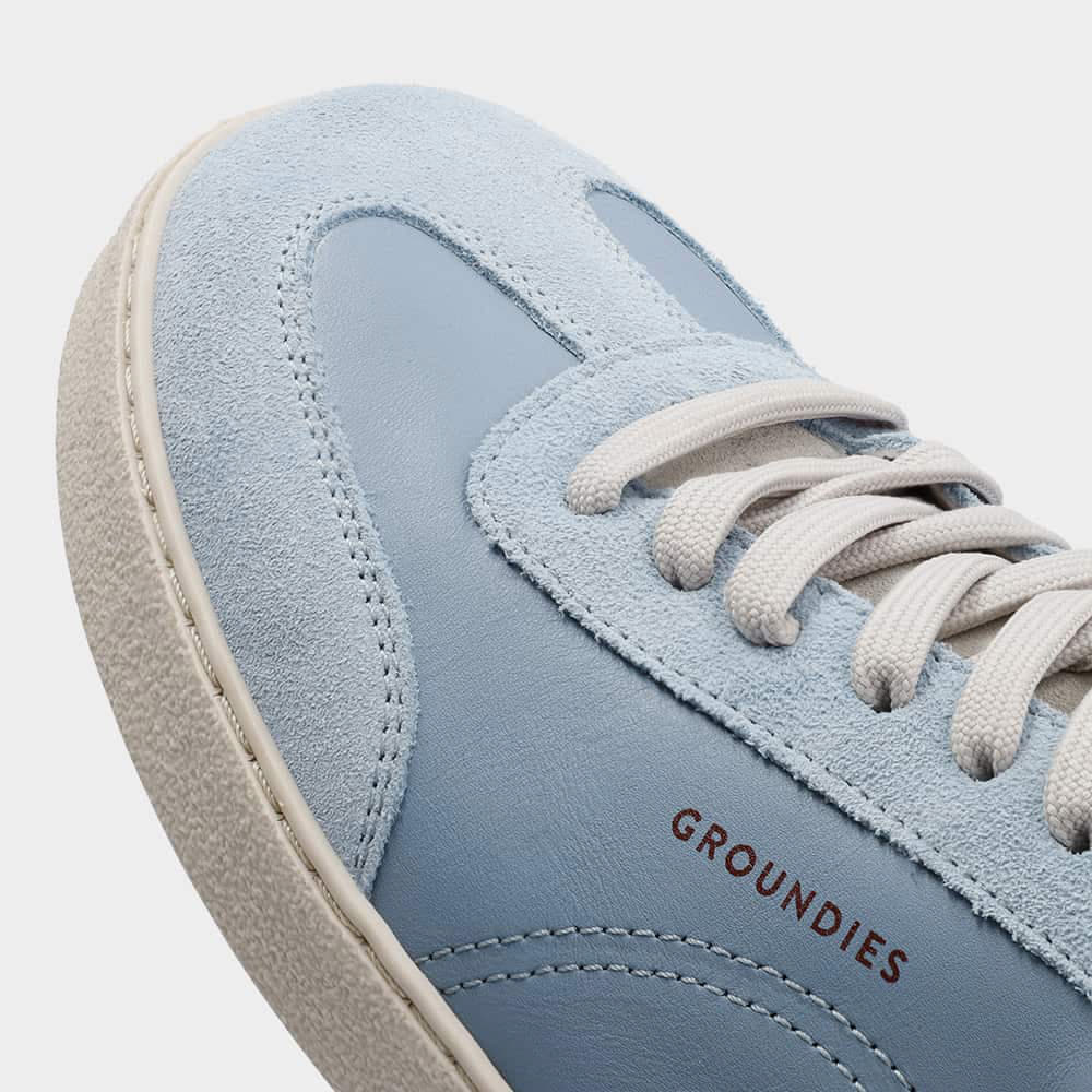 Women's sneakers and shoes Groundies Panama Women Sky Blue/ Bordeaux
