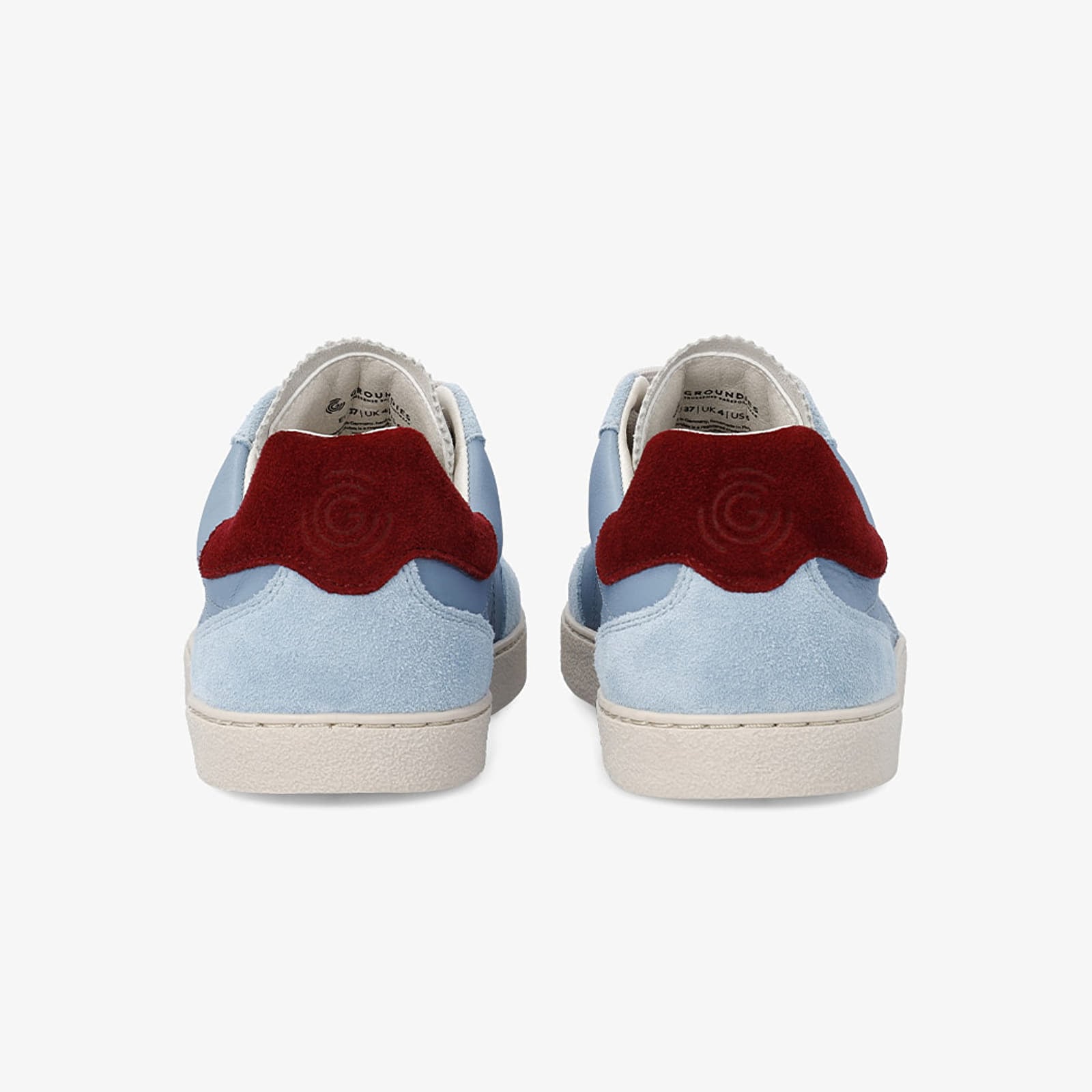 Women's sneakers and shoes Groundies Panama Women Sky Blue/ Bordeaux