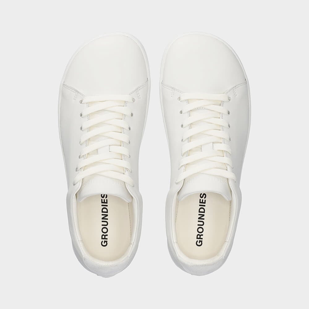 Sneakers og sko til kvinder Groundies Zero Women White