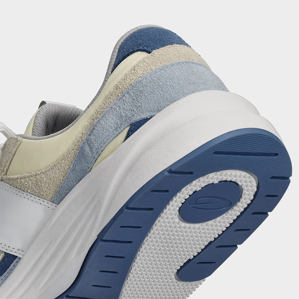 Men's sneakers and shoes Groundies Starlite 2.0 Men Lemon Cream/ Sky Blue