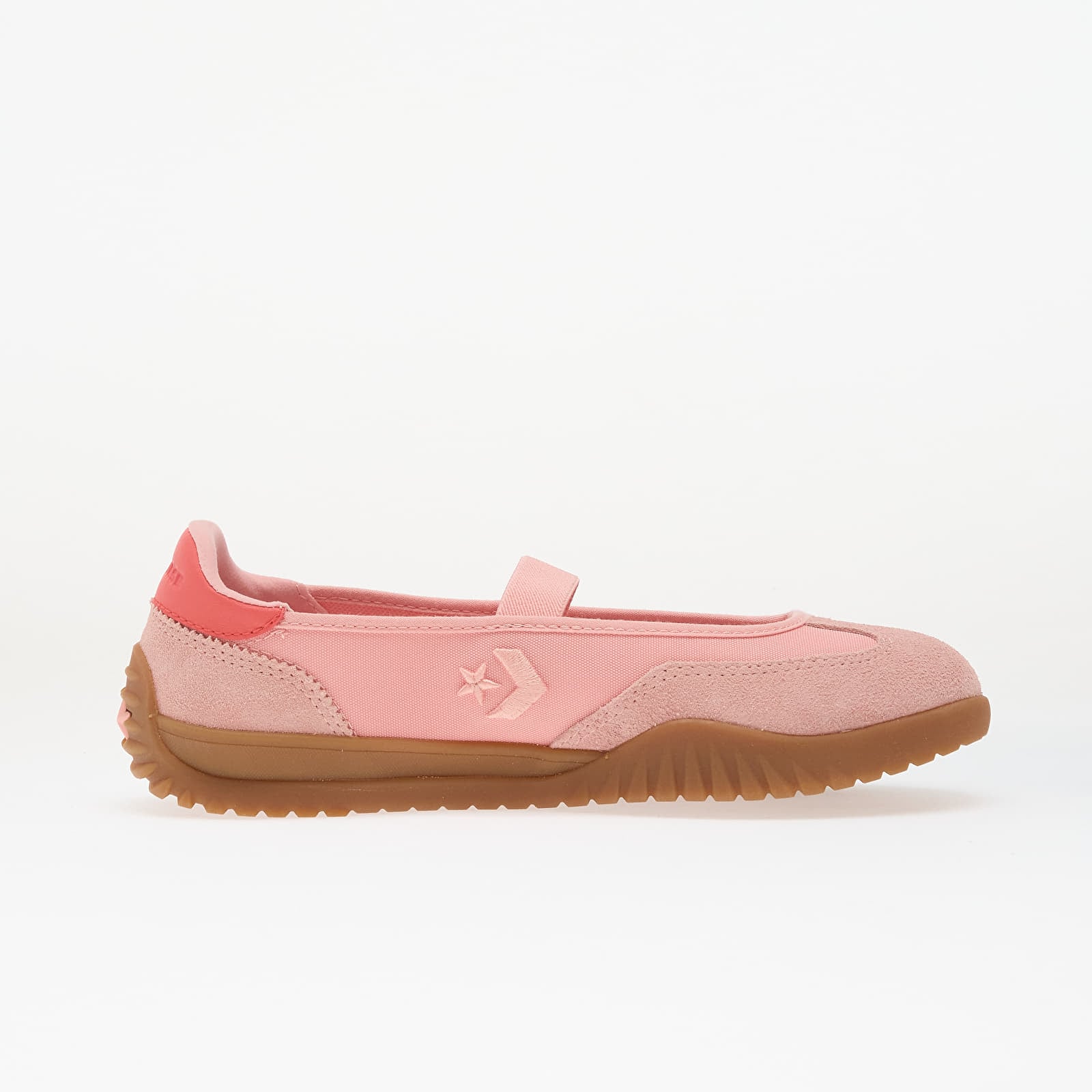 Încălțăminte și sneakerși pentru bărbați Converse Run Star Trainer Ballet Flat Pink