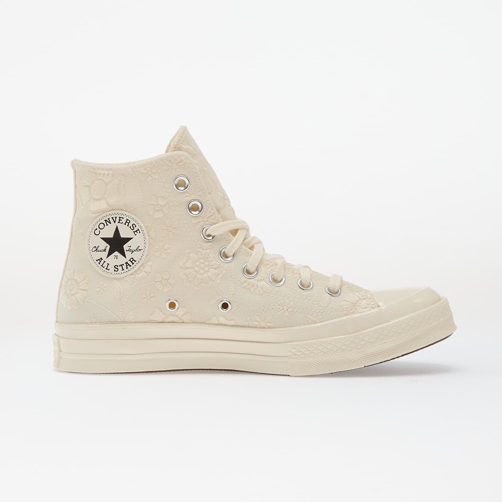 Încălțăminte și sneakerși pentru bărbați Converse Chuck 70 Ecru