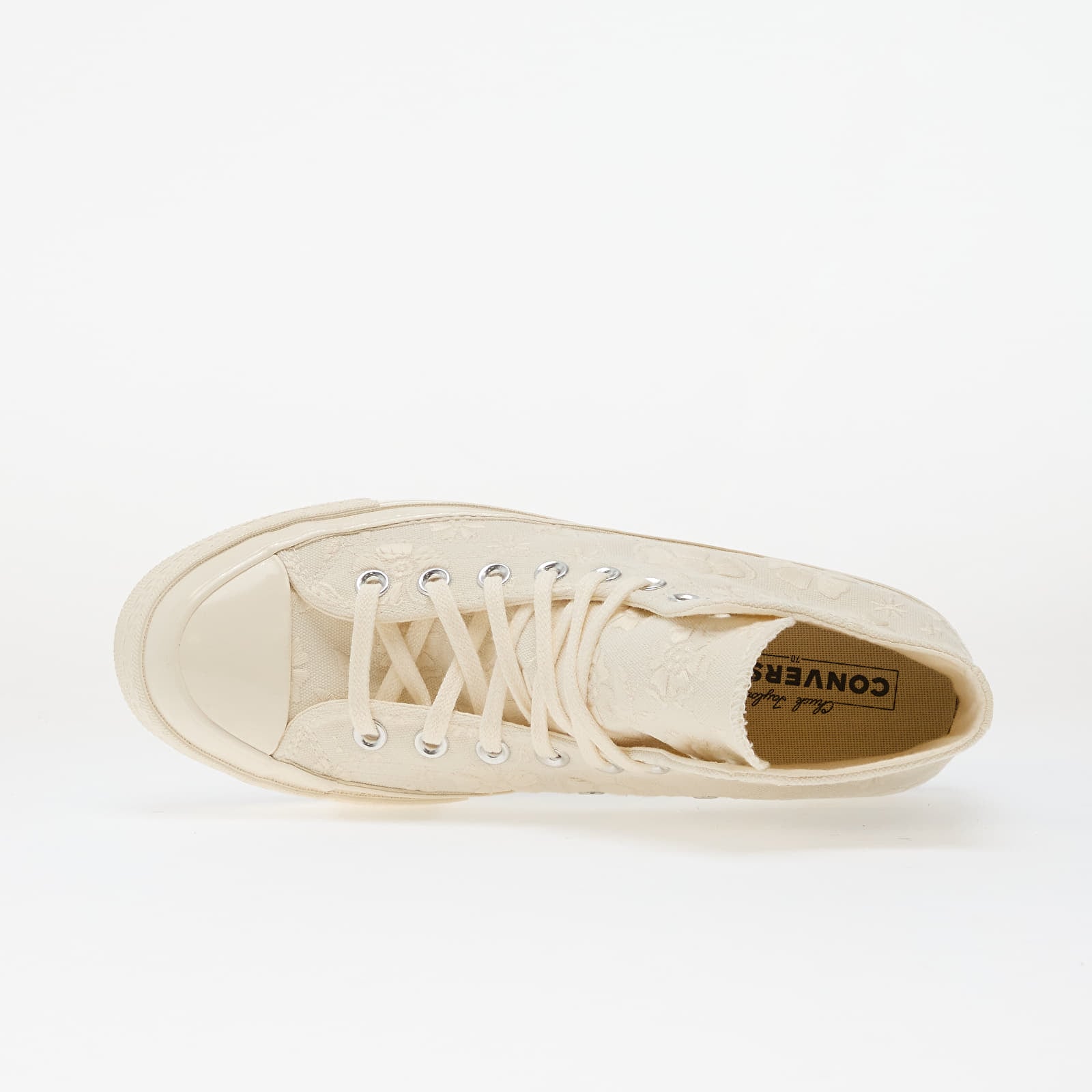 Încălțăminte și sneakerși pentru bărbați Converse Chuck 70 Ecru