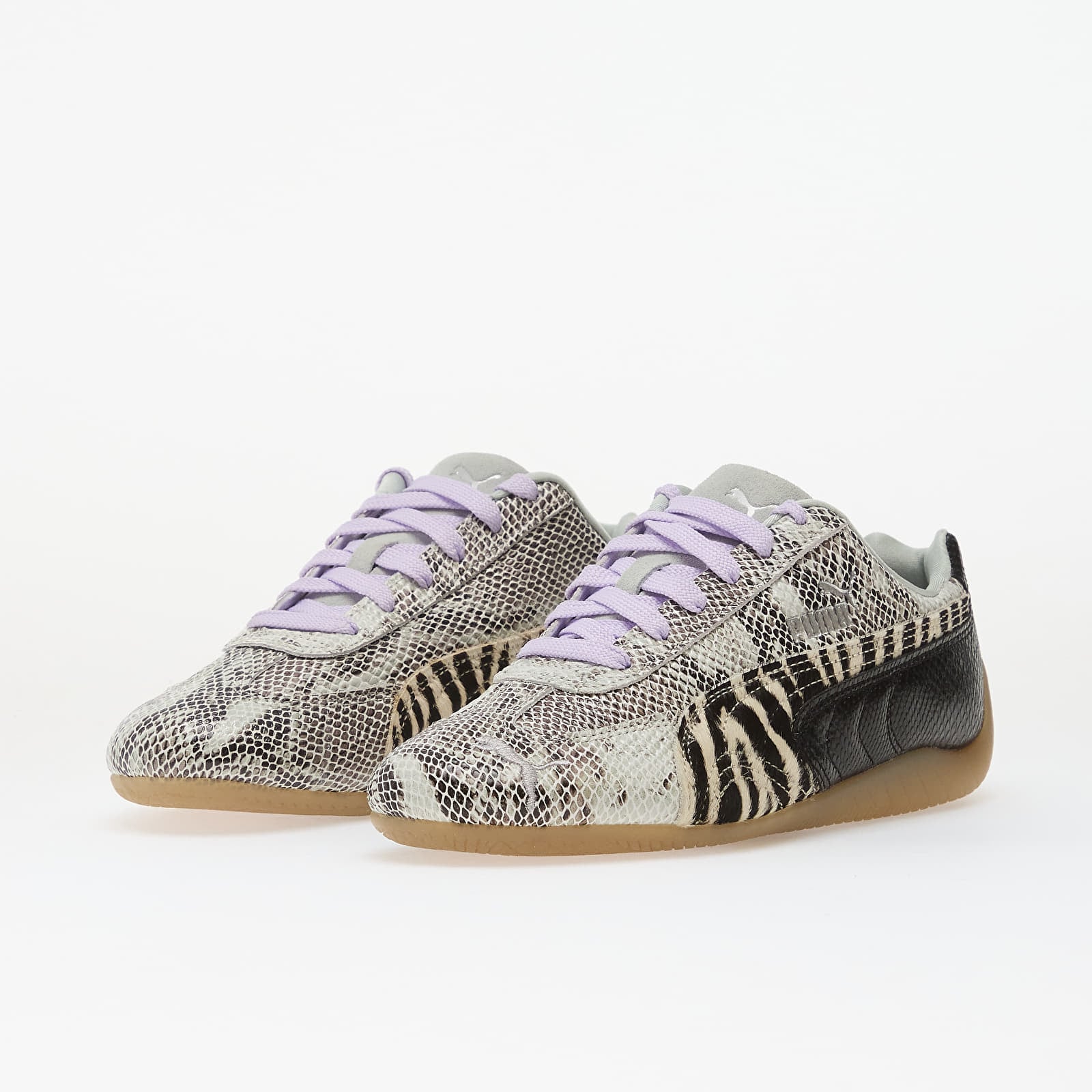 Γυναικεία παπούτσια Puma Speedcat Mixed Feel Wns Black-Cas Brown-Light Laer