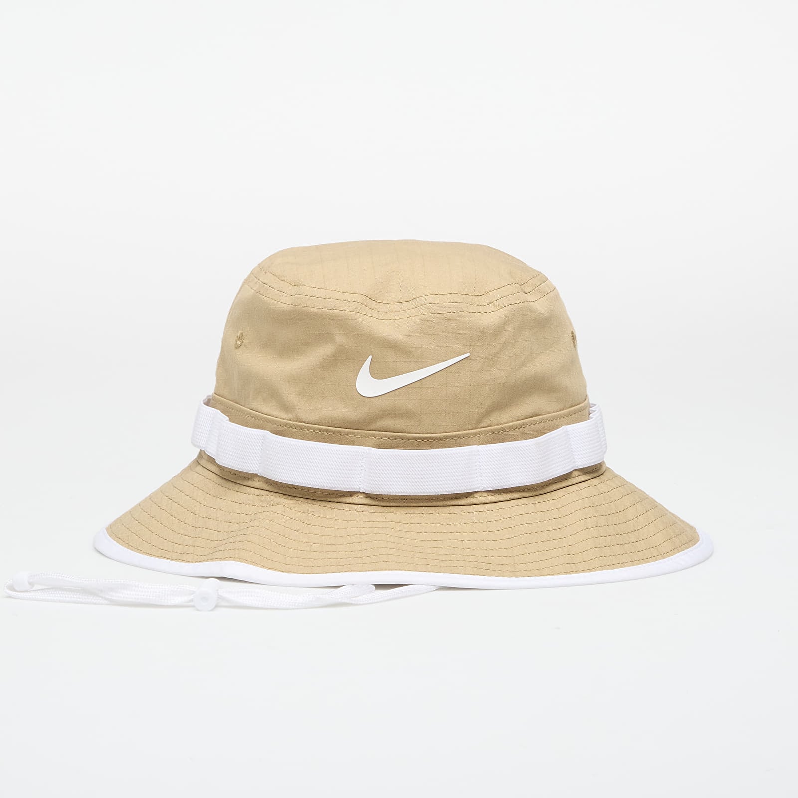 Hüte für Männer Nike Apex Dri-FIT Bucket Hat Parachute Beige/ White/ Anthracite/ White