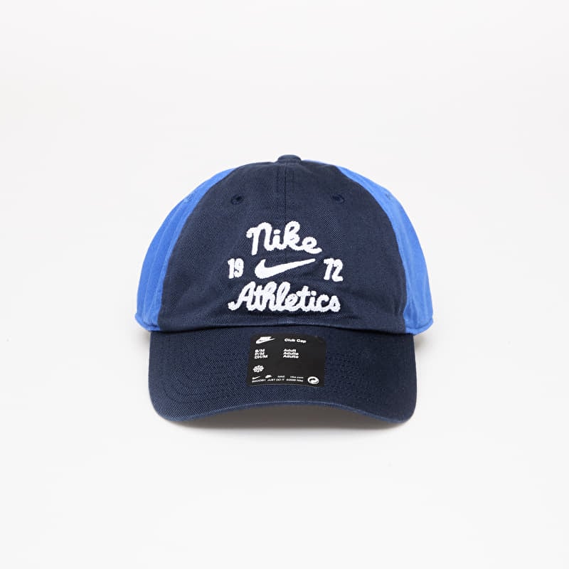 Hette Nike Club Unstructured Cap Obsidian/ Game Royal/ White