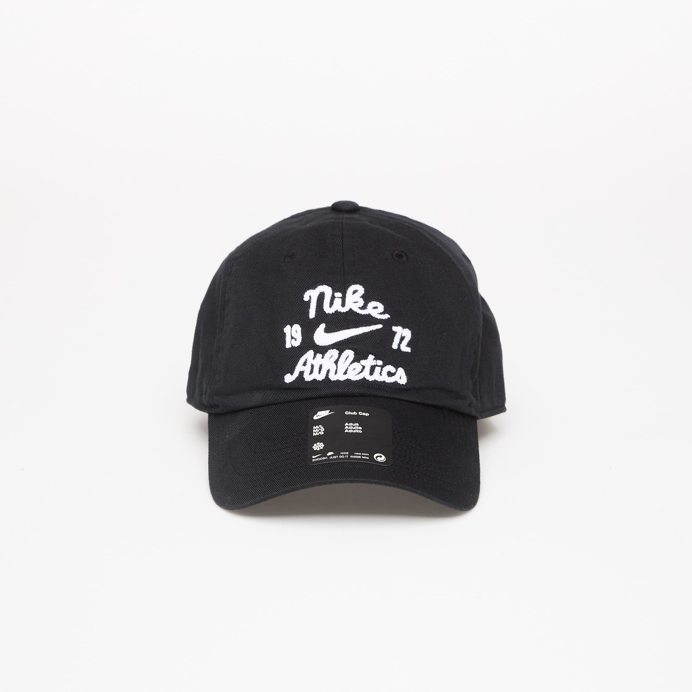 Cap Nike Club Unstructured Cap Black/ Black/ White S/M