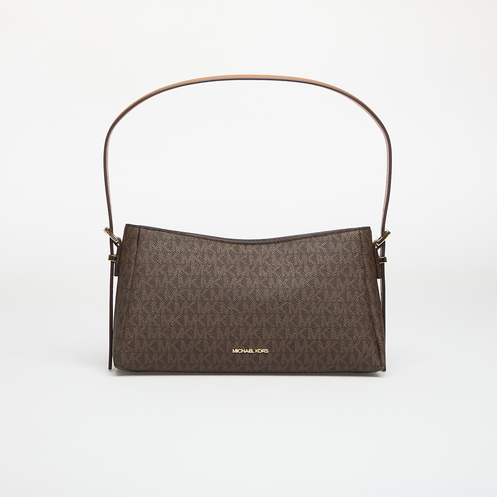 Kabelky Michael Kors Md Pouchette Brown/ Acorn