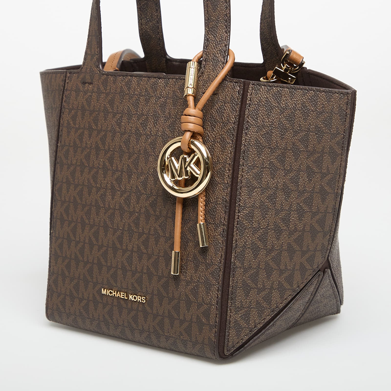 Kabelky Michael Kors Sm Conv Cinched Tote Brown/ Acorn