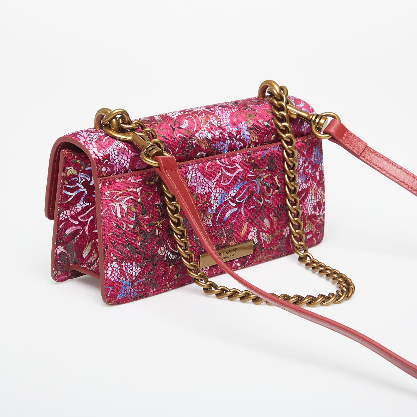 Τσάντες Kurt Geiger Shoreditch Sm Ew Pink Comb